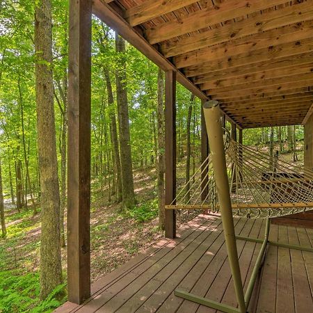 Pinot And Pine Chic Log Cabin About 5 Mi To Blue Ridge Bagian luar foto