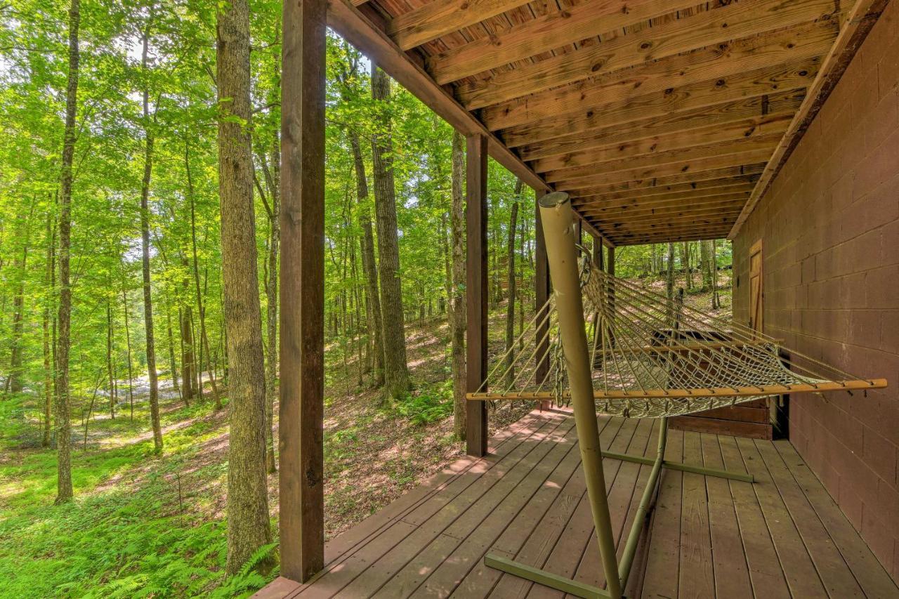 Pinot And Pine Chic Log Cabin About 5 Mi To Blue Ridge Bagian luar foto